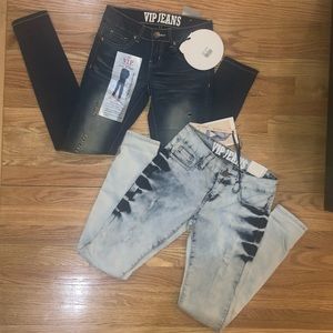 VIP BUTT LIFT JEANS BUNDLE SIZE 1/2 NWT